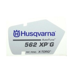 AUFKLEBER 562 XPG 523035606 ORIGINAL HUSQVARNA | NewgardenParts.com