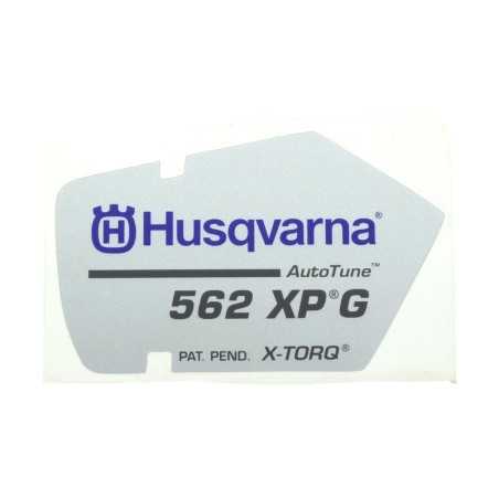 AUFKLEBER 562 XPG 523035606 ORIGINAL HUSQVARNA | NewgardenParts.com