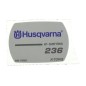 AUFKLEBER 575730301 ORIGINAL HUSQVARNA