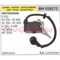 Bobina accensione GGP per motoseghe P352 SP350 400 XC 350 MC 3514 3516 028172 | NewgardenParts.com