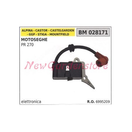 Bobina accensione GGP per motoseghe PR 270 028171 | NewgardenParts.com