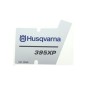 LABEL 395XP 537326701 ORIGINAL HUSQVARNA