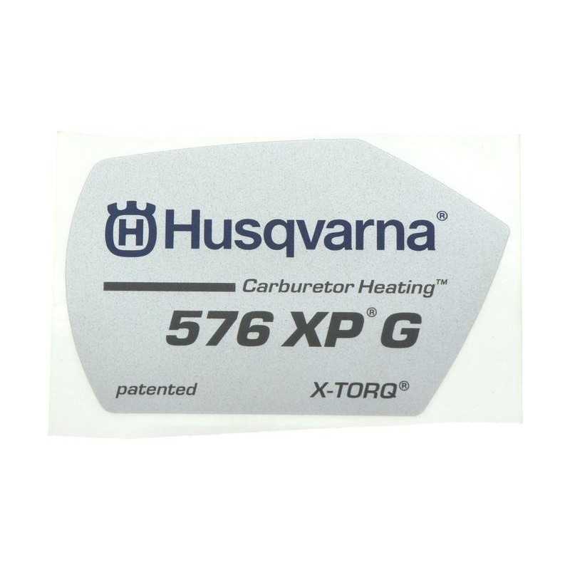 LABEL 504094102 HUSQVARNA ORIGINAL