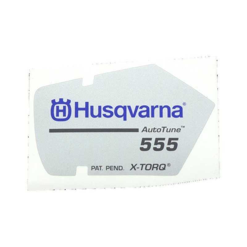 ETICHETTA 523035601 ORIGINALE HUSQVARNA