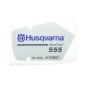 LABEL 523035601 HUSQVARNA ORIGINAL