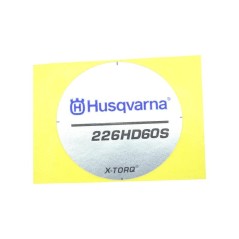 LABEL 528051301 HUSQVARNA ORIGINAL | NewgardenParts.com