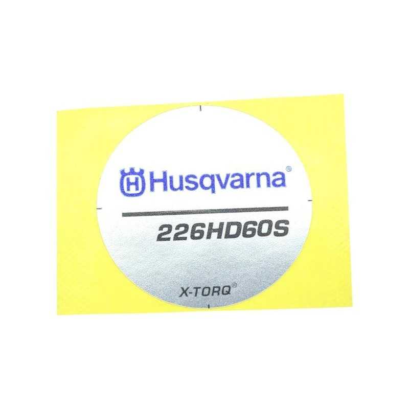 LABEL 528051301 HUSQVARNA ORIGINAL