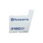 LABEL 537096901 HUSQVARNA ORIGINAL