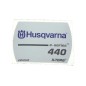 LABEL 544463601 HUSQVARNA ORIGINAL