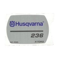 LABEL 575729701 HUSQVARNA ORIGINAL | NewgardenParts.com
