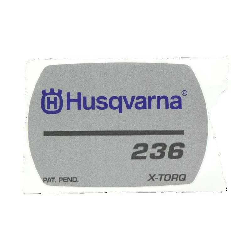 LABEL 575729701 HUSQVARNA ORIGINAL