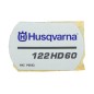 LABEL 576120802 HUSQVARNA ORIGINAL