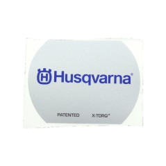 ETICHETTA 576468101 ORIGINALE HUSQVARNA
