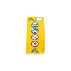 ETICHETTA 577844301 ORIGINALE HUSQVARNA