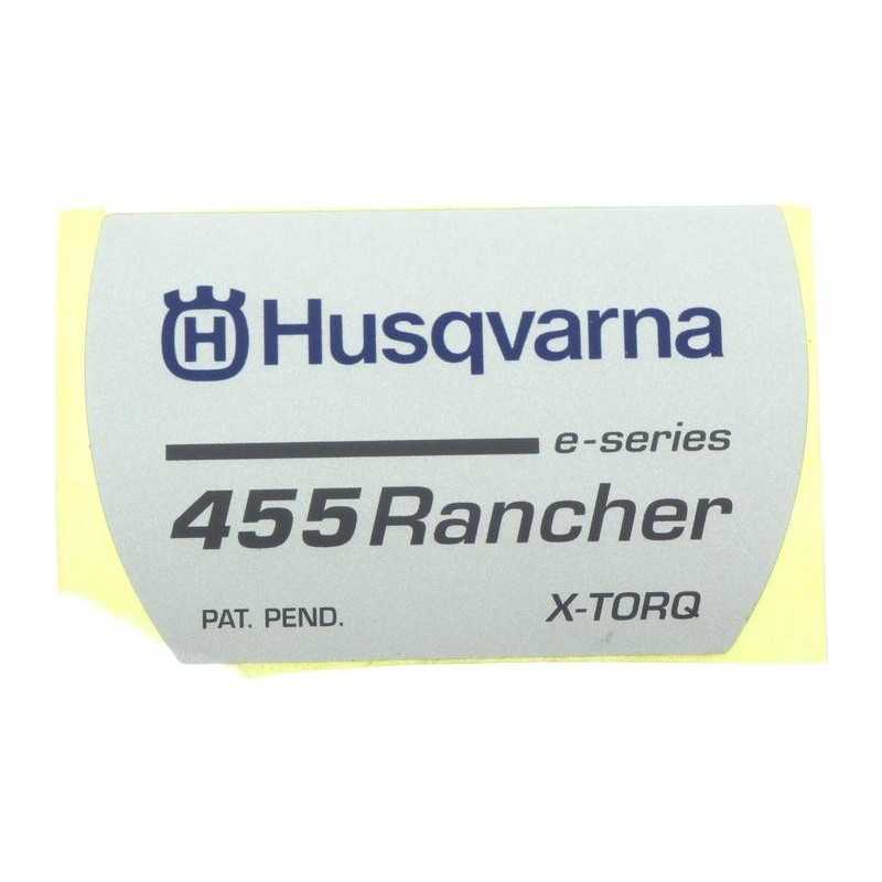 ETIQUETA ORIGINAL HUSQVARNA 537323306