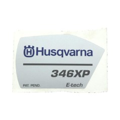 STARTING LABEL 346XP 544973602 ORIGINAL HUSQVARNA | NewgardenParts.com