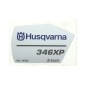 STARTING LABEL 346XP 544973602 ORIGINAL HUSQVARNA