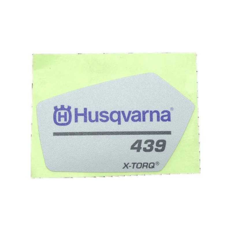 STARTING LABEL HVM 439 579313501 ORIGINAL HUSQVARNA