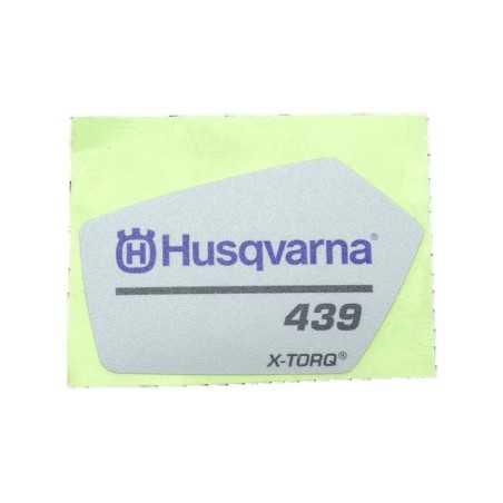 STARTETIKETT HVM 439 579313501 ORIGINAL HUSQVARNA | NewgardenParts.com