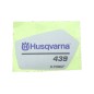 STARTING LABEL HVM 439 579313501 ORIGINAL HUSQVARNA