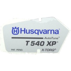 ETIKETT T540XP 506941901 ORIGINAL HUSQVARNA