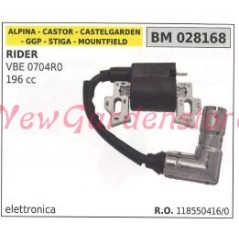 Bobina accensione GGP per rider VBE0704RO 196CC 028168 | NewgardenParts.com