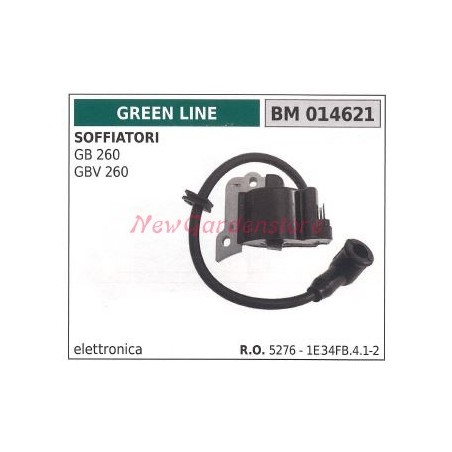 Bobina accensione GREEN LINE per soffiatore GB260 GBV260 014621 | NewgardenParts.com