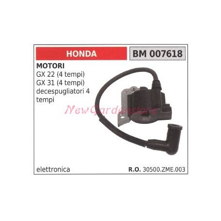 bobina accensione HONDA per motori GX 22 (4 tempi) gx 31 (4 tempi) e decespugliatori 4 tempi 007618 | NewgardenParts.com