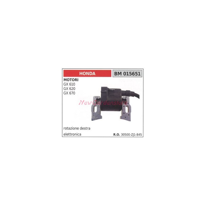 Bobina de encendido HONDA para motores GX610 620 670 electronic giro a la derecha 015651