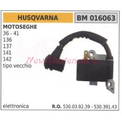 Bobina accensione HUSQVARNA per motoseghe 36 41 136 137 141 142 016063 530039239 | NewgardenParts.com