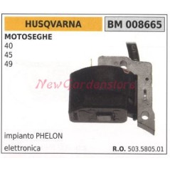 Bobina accensione HUSQVARNA per motoseghe 40 45 49 008665 | NewgardenParts.com