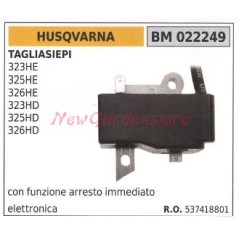 Bobina accensione HUSQVARNA tagliasiepi 323HE 325HE 326HE 323HD 325HD 326HD 537418801 | NewgardenParts.com