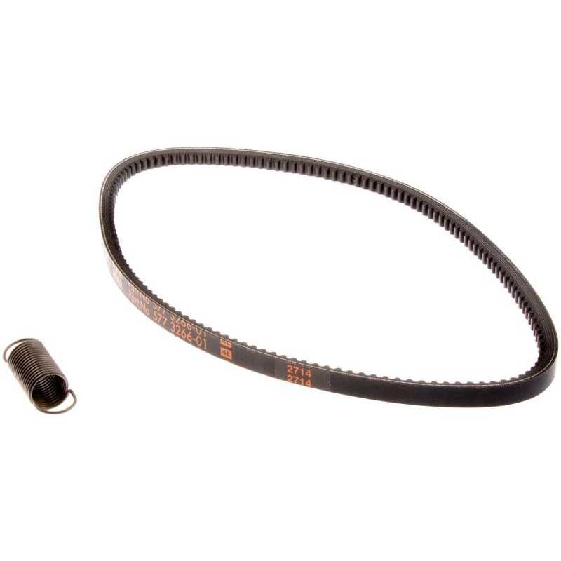 KIT DE COURROIE DE DISTRIBUTION AVEC RESSORT 580994701 HUSQVARNA ORIGINE