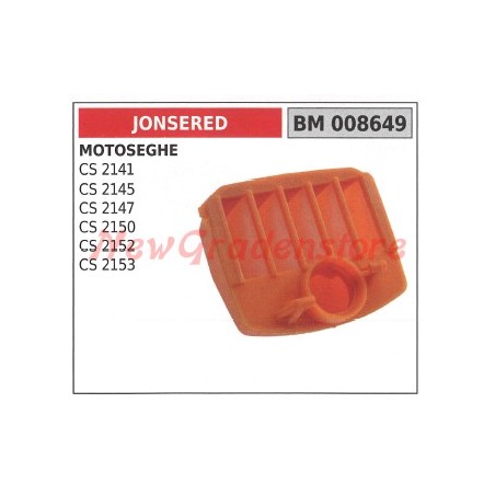 Filtro aria JONSERED motosega CS 2141 2145 2147 2150 2152 2153 008649 | NewgardenParts.com