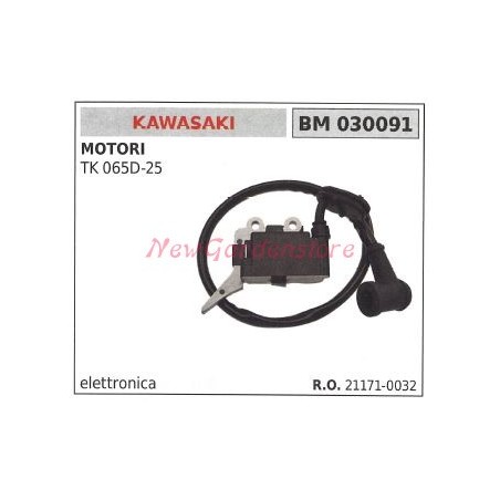 Bobina accensione KAWASAKI per motori TK 065D 25 030091 | NewgardenParts.com