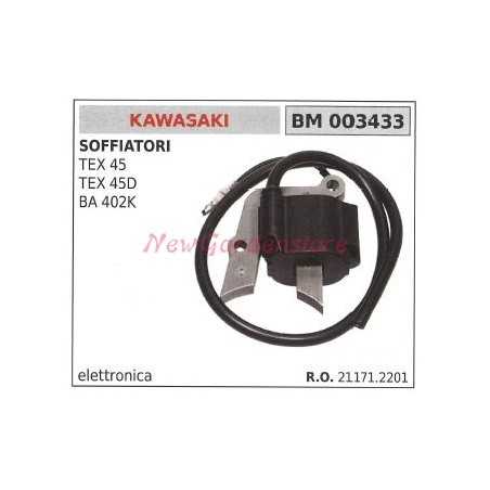 KAWASAKI ignition coil for TEX 45 TEZ 45D blower BA 402K 003433 | NewgardenParts.com