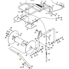 SUPPORTO CAVO ORIGINALE STIGA - 1126-8082-01 | NewgardenParts.com