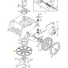 ORIGINAL STIGA BELL - 1126-1224-01 | NewgardenParts.com