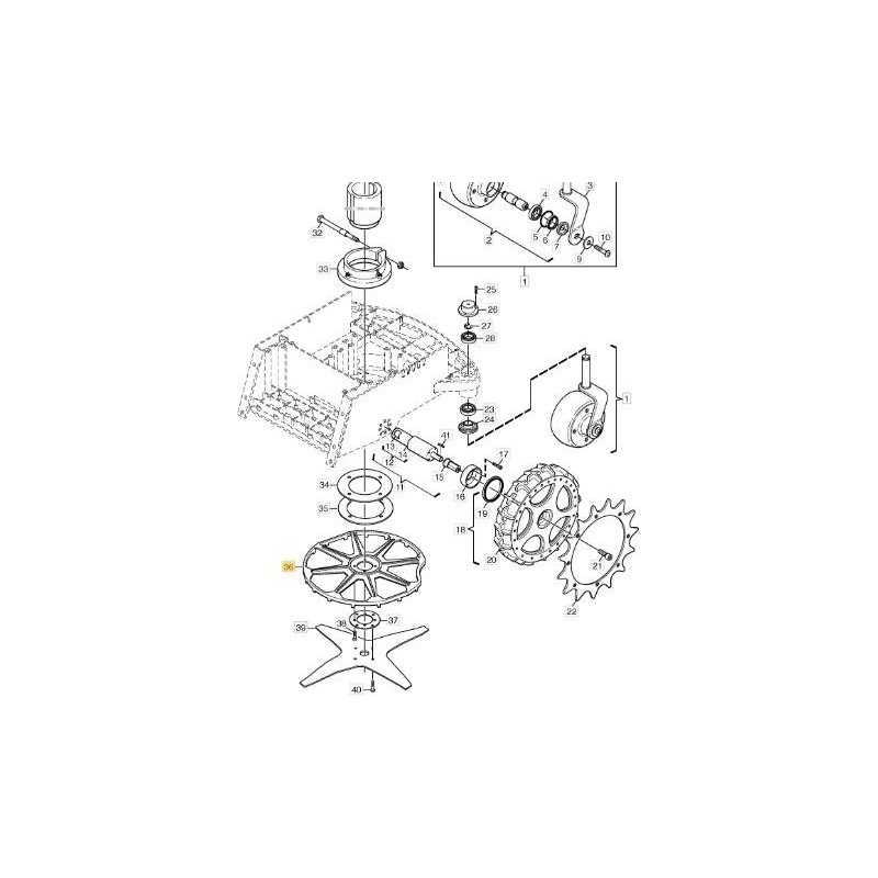 ORIGINAL STIGA BELL - 1126-1224-01