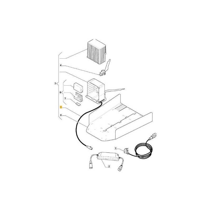 ORIGINAL STIGA POWER CABLE - 1126-1453-01