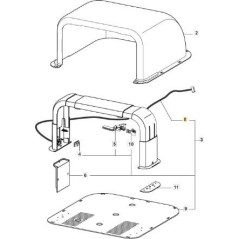 ORIGINAL STIGA CHARGING CABLE - 1126-1364-01 | NewgardenParts.com