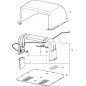 CABLE DE CARGA ORIGINAL STIGA - 1126-1364-01