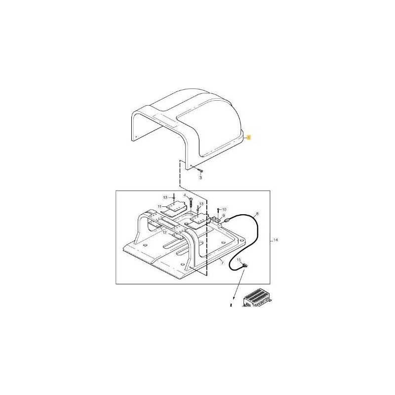COPERTURA GARAGE ORIGINALE STIGA - 1126-1241-01