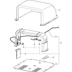 ORIGINAL STIGA GARAGEABDECKUNG – 1126-1472-01 | NewgardenParts.com
