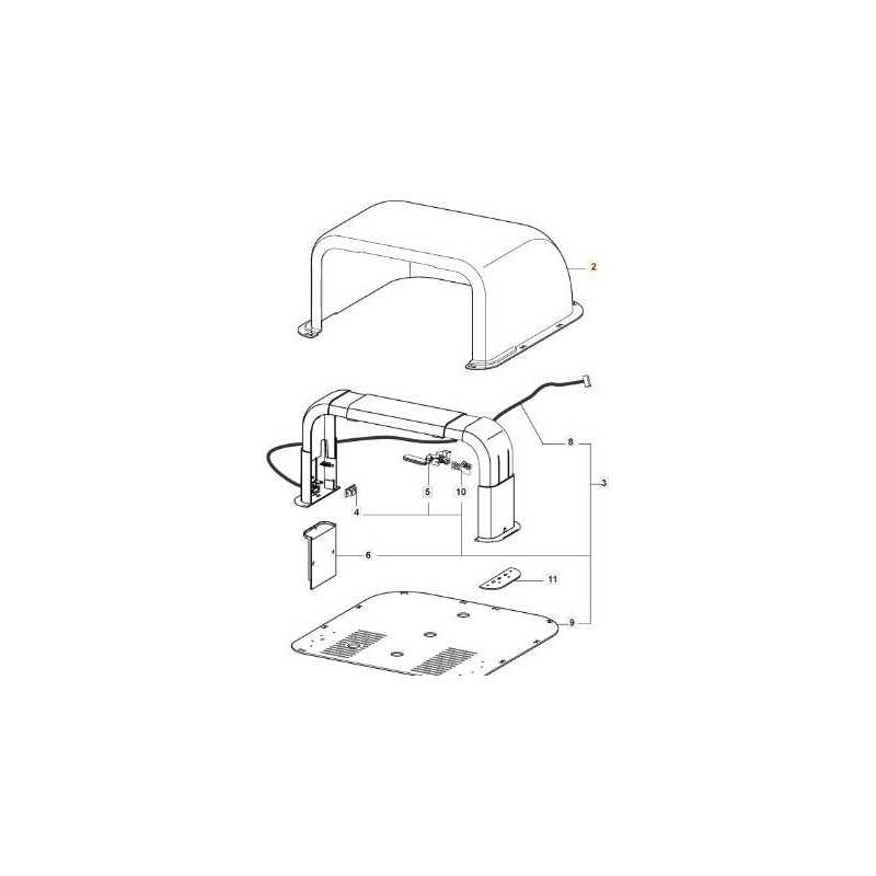 ORIGINAL STIGA GARAGEABDECKUNG – 1126-1472-01