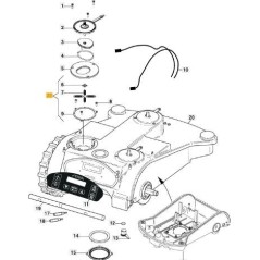 DENTS DE ROUE INTERNE D'ORIGINE STIGA - 1126-9130-01 | NewgardenParts.com