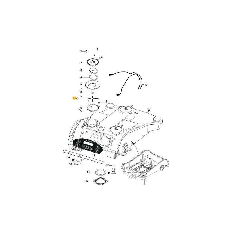 DENTS DE ROUE INTERNE D'ORIGINE STIGA - 1126-9130-01