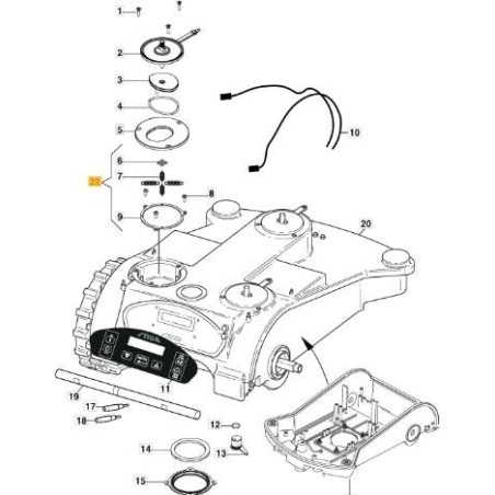 DENTI RUOTA INTERNI ORIGINALE STIGA - 1126-9130-01 | NewgardenParts.com