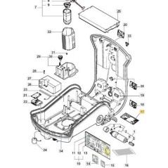 AFFICHAGE ORIGINAL STIGA - 1126-1268-01 | NewgardenParts.com