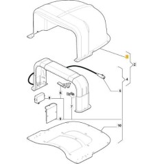 ORIGINAL STIGA GARAGEABDECKUNG – 1126-1359-02 | NewgardenParts.com